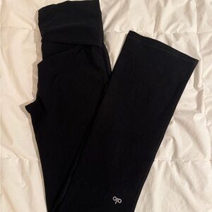 ALO Yoga Black Boot Cut Pants